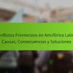 Conflictos Fronterizos en América Latina: Causas, Consecuencias y Soluciones