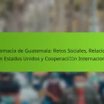Diplomacia de Guatemala: Retos Sociales, Relaciones con Estados Unidos y Cooperación Internacional