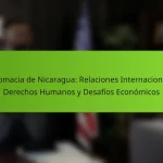 Diplomacia de Nicaragua: Relaciones Internacionales, Derechos Humanos y Desafíos Económicos