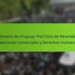 Diplomacia de Uruguay: Política de Neutralidad, Relaciones Comerciales y Derechos Humanos