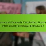 Diplomacia de Venezuela: Crisis Política, Aislamiento Internacional y Estrategias de Mediación