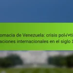 Diplomacia de Venezuela: crisis política y relaciones internacionales en el siglo XXI