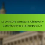 La UNASUR: Estructura, Objetivos y Contribuciones a la Integración