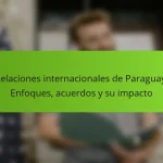 Relaciones internacionales de Paraguay: Enfoques, acuerdos y su impacto